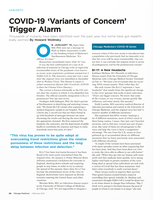 COVID-19 'Variants of Concern' Trigger Alarm
